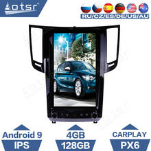 Rádio de carro android para infiniti fx25 fx35 fx37 2008 - 2013 qx70 2013 - 2016 tesla estilo gps px6 reprodutor de vídeo multimídia 2024 - compre barato