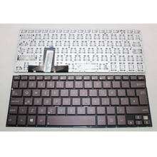 Новая клавиатура для ноутбука ASUS Zenbook UX32 UX32A UX32LA UX32LN UX32V UX32VD клавиатура с британской раскладкой коричневый 2024 - купить недорого