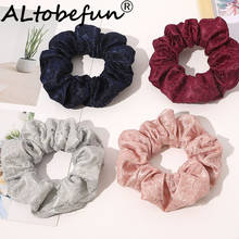 ALTOBEFUN Women Lace Hair Accessories Hair Tie Ladies Girl Scrunchies Ponytail Hair Female Holder Rope AFC260 2024 - buy cheap