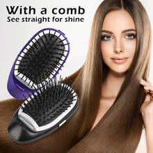 Cepillo eléctrico iónico para el cabello, peine mágico portátil, cepillo iónico negativo, herramientas de peinado 2024 - compra barato