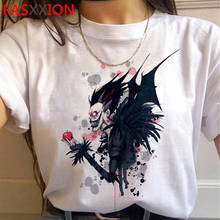 Death Note clothes male harajuku white t shirt graphic tees 2021 grunge tshirt couple clothes tumblr 2024 - buy cheap