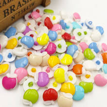 50 pcs New! Fruit Plastic Notions Accessories DIY Crafts Backhole Sewing Scrapbooking Buttons PT54 2024 - buy cheap