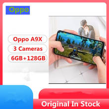 Oppo-smartphone a9x 4g lte, android 9.0, octa core, 6gb ram, 128gb rom, 6.53 mp, impressão digital, tela ips, 2340x1080, em estoque 2024 - compre barato