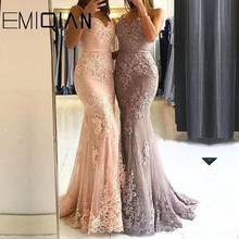 Glamorous Sweetheart Spaghetti Straps Mermaid Evening Dresses Elegant Lace Appliques Prom Party Dresses Formal Dresses 2024 - buy cheap