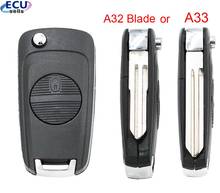 2 Buttons Flip Modified Remote Car Key Shell For Nissan Micra Almera Primera X-Trail Uncut Blade 2024 - buy cheap