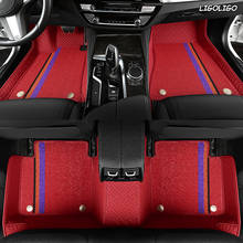 LIGOLIGO-alfombrillas personalizadas para coche, accesorios de doble alfombrilla para Cadillac SRX CTS Escalade ATS CT6 XT5 CT6 ATSL XTS SLS 2024 - compra barato