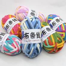 100g Woolen Yarn Diy Woven Thread Cotton Cloth Wool Yarn Hand Knitting Yarn Crocheted Blanket Diy Cushion Cloth Strip Yarn 2024 - buy cheap