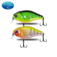 floating crankbait minnow fishing lure 50mm 6g fishing lure for pike bass floating lure  minnow CF Lure Fat Bass Pike Jerk bait 2024 - buy cheap