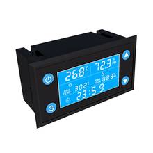 Controlador Digital de temperatura y humedad W1212, sonda SHT20 LCD para incubadora, termostato de Acuario, Humidistat, 110V-220V 2024 - compra barato