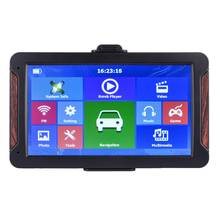 Navegador gps para carros 710h oriana, 7 polegadas, hd, 8g, 256mb, navegação fm, bluetooth, mapa europeu mais recente, atualização gratuita 2024 - compre barato