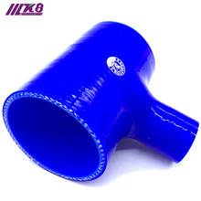 2" 2.5" 2.75" 3" T Piece Silicone Hose 51 63 70 76mm T Shape Tube for 25mm/35mm ID BOV +Clamps 2024 - buy cheap