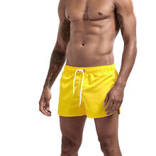 Мужские спортивные шорты для бега, пляжные шорты для бега, Лидер продаж, быстросохнущие мужские спортивные шорты для плавания 2024 - купить недорого