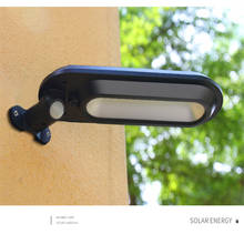 Luzes solares sensor de movimento luz impermeável ao ar livre luzes de segurança sem fio para pátio, deck, jardim, quintal, garagem