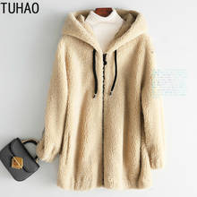 TUHAO Thick Warm Fake Fleece Jacket Fluffy Jackets  Winter Teddy Coat Women Faux Fur Coat Teddy Bear Jacket Plus Size 3XL 2024 - buy cheap