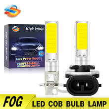2PCS H1 H3 LED Fog Light Bulbs for Car 881 H27 COB Driving Running Lamp Headlight Ultra White Auto Daytime Running Light DRL 12V 2024 - buy cheap