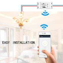 Wifi DIY Smart Wireless Remote Switch Domotica Light Controller Module Work with Alexa Google Home 2024 - buy cheap