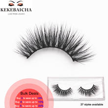 KEKEBAICHA-pestañas postizas 3D gruesas y largas, pestañas de visón Sin crueldad, aspecto Natural espectacular, maquillaje hecho a mano 2024 - compra barato