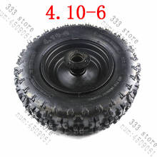 Atv rodas 4.10-6 pneu e aro atv quad ir kart 47cc 49cc chunky 4.10-6 tubo interno do pneu caber todos os modelos 2024 - compre barato