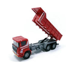 Excavadora de aleación fundida a escala 1/60 para niños, camión con ruedas, vehículo de construcción de Metal, modelo de coche de juguete F colecciones 2024 - compra barato
