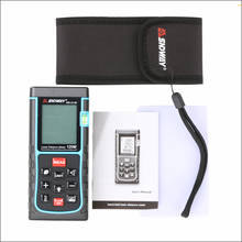 SNDWAY-Medidor de distancia láser SW-E150, Mini telémetro Digital, herramienta de cinta de medición de distancia, 150/120M 2024 - compra barato