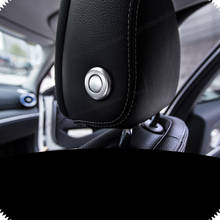 Lsrtw2017 углеродного волокна к автомобильному подголовнику планки с кнопками для Mercedes Benz E Class E300 E260 W212 W213 2009-2020 аксессуары для авто 2024 - купить недорого