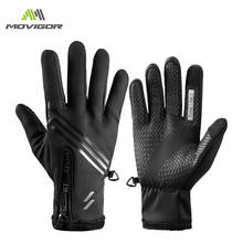 New Winter Cycling Gloves Touch Screen Men Women Full Finger Glove Warm Fleece Waterproof Bicycle Gloves Motorcycle Thermal 2024 - buy cheap