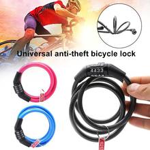 Universal Anti-Theft 4 Digits Combination Bike Bicycle Safety Code Password Lock 2024 - buy cheap