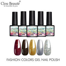Clou Beaute 8ML 81-Colors Coat Gel Polish New Gel Nail Polish Nail Art  Soak Off UV/LED Gel Varnish Manicure Hybrydowe Lacquer 2024 - buy cheap