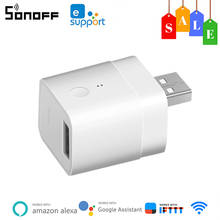 SONOFF-adaptador inteligente Itead Micro-5V, módulo de automatización del hogar a través de la aplicación Ewelink, Control remoto, funciona con Alexa y Google Home 2024 - compra barato
