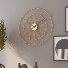 Retro Nordic Type Iron Wall Clock Large Mute Hanger Clocks Living Room Bedroom Decoration Wall Clock Home Decor Accessories 2024 - buy cheap