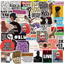 10/30/50PCS Black Lives Matter Stickers Laptop Guitar Luggage Skateboard Car Waterproof Cool Graffiti Sticker Decal Kid Toys 2024 - buy cheap