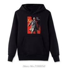 Sudadera con capucha para hombre, prenda deportiva masculina con estampado divertido de Lenin Is Alive, posters de publicidad de la URSS y la URSS 2024 - compra barato