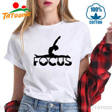 Camiseta feminina focus streetforce, camiseta de marca prática feminina com estampa de jovens secretos 2024 - compre barato