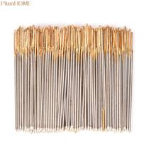 Wholesale 10/30/100 PCS/lot Golden Tail Embroidery Fabric Cross Stitch Needles Size 24 For 11CT Stitch Cloth Sewing brand new 2024 - buy cheap