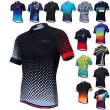 Weimostar-Camiseta de Ciclismo profesional para hombre, Maillot transpirable de verano para bicicleta de montaña, 2021 2024 - compra barato