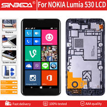 Original LCD Screen For NOKIA Lumia 530 RM-1017 LCD Display Touch Screen+Frame 4.0 inch Digitizer Replacement For NOKIA 530 LCD 2024 - buy cheap
