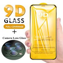 FLOVEME-Protector de pantalla de lente de cámara trasera para iPhone, película protectora de vidrio templado para iPhone 11 Pro Max, XR, XS, X, 8, 7, 6, 6S Plus 2024 - compra barato