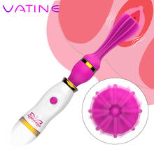 VATINE 360 Degree Rotation Tongue Licking Vibrator AV Stick Sex Toys for Woman G-Point Stimulator Female Masturbator 2024 - buy cheap