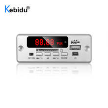 KEBIDU Bluetooth V5.0 MP3 Decoding Board Module Wireless USB MP3 Player TF Card Slot / USB / FM / Remote for Car Speaker Phone 2024 - buy cheap
