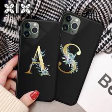 XIX English Letters Black Soft Phone Case for iPhone XS Max Case SE 2020 7 8 Plus X XS Silicone Back Cover for iPhone XR Case 2024 - buy cheap