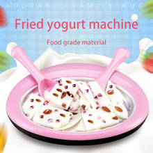 Máquina de iogurte frito caseira pequena, mini máquina de gelo, infantil, frutas caseiras, verão, gelo frio, crianças 2024 - compre barato