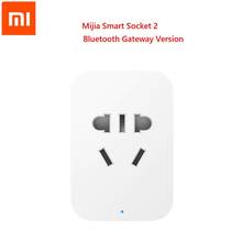 Xiaomi Mi Smart WiFi Socket 2 Plug bluetooth gateway Version Remote Control Work With Xiaomi Smart Home  Mijia Mi home APP 2024 - buy cheap
