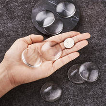 Cabujones de cristal transparente para fabricación de joyas, cabujones redondos de 35mm y 40mm, 50 unids/caja 2024 - compra barato