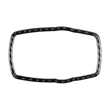 Moldura de sistema multimídia para autos, moldura de fibra de carbono, para bmw f10, f20, f30, f34, f07 e b36b 2024 - compre barato