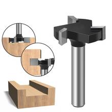 1/4 inch 6mm Shank 1 inch Cutting Diameter CNC Spoilboard Surfacing Router Bits Slab Flattening Router Bit Wood Planing Bit 2024 - buy cheap