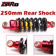 TDPRO 980LBS 9.8" 250mm Motorcycle Rear Shock Suspension Absorber Fit 50cc-160cc ATV Quad 4 Wheeler Buggy Scooter Dirt Pit Bike 2024 - buy cheap