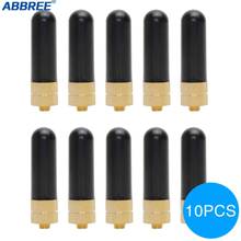 10PCS ABBREE AR-805S Dual Band VHF/UHF 144/430MHZ Mini SMA-F Female For Kenwood ABBREE AR-F6 F8 Baofeng UV-5R BF-888S UV-82 2024 - buy cheap