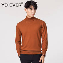 Man Sweaters Cashmere and Wool Knitted Jumpers 11Colors Hot Sale Winter Fashion Turtleneck Pullover Men Woolen Clothes Male Tops 2024 - buy cheap