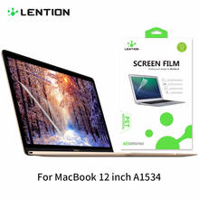 Lention-Película protectora antideslumbrante para ordenador portátil, Protector de pantalla transparente antiarañazos para Mac, Macbook 12, A1534 2024 - compra barato
