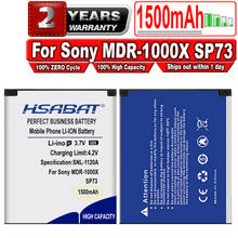 HSABAT-Batería de SP-73 SP73 de 1500mAh para SONY WH-1000XM2, auriculares inalámbricos, MDR-1000X, amplificador de auriculares 2024 - compra barato